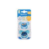 Dr Brown's Prevent Contoured Pacifier Stage 2 BLUE PV223 ** 