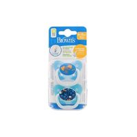 Dr Brown's Prevent Contoured Pacifier Stage 2 BLUE PV223 **