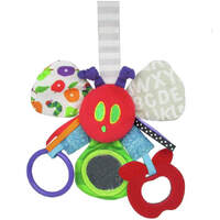 Eric Carle Very Hungry Caterpillar Mirror Teether Rattle