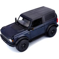 Maisto 2021 Ford Bronco Wildtrak Blue 1:18 Scale Diecast Model 31456 **