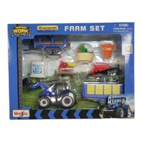Maisto Mini Work Machines Farm Play Set Diecast Metal Assorted; One Supplied 312564