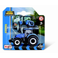 Maisto Mini Work Machines Farm Tractor Diecast Metal Assorted Colours (One Supplied) 15530 **