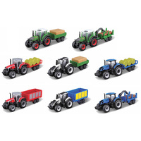 Maisto Mini Work Machines Tractor & Trailer Diecast Metal Assorted; One Supplied 15590