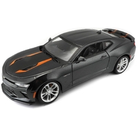 Maisto 2017 Chevrolet Camaro 50th Anniversary Grey 1:18 Scale 31385