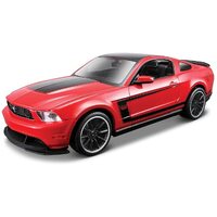 Maisto Assembly Line Ford Mustang Red Boss 302 1:32 Scale Metal Model Kit 39269