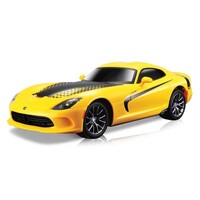 Maisto MotoSounds 2013 SRT Viper GTS Yellow Lights and Sounds Vehicle 1:24 Scale 46381220 
