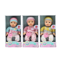 Gigo Dream Collection 12" Baby Maggie Doll with Dummy 21210