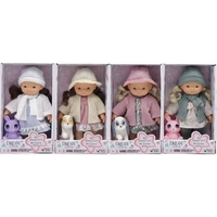 Gigo Dream Collection 9" My Sweet Girl Doll with Pet Assorted; One Supplied 25502