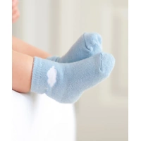 Lummi in Colour Baby Socks - Cloud 0-6 Months