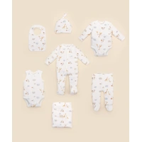 Lummi in Colour 6pc Essentials Set - Safari 0000 (Newborn)