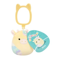 Squishmallows 3.5" Little Plush Clip Plush - Rina the Cow SQCP00619