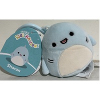 Squishmallows 3.5" Little Plush Clip - Sharon the Shark SQCP00930