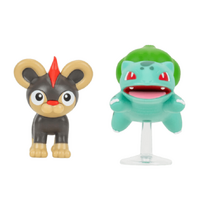 Pokemon Battle Figure 2pk - Litleo + Bulbasaur PKW3355