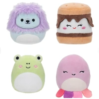 Squishmallows 2.5" Micromallows 4 Pack Luciano #33, Carmelita #34, Wendy #35 & Jeanne #36