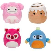 Squishmallows 2.5" Micromallows 4 Pack Brina #29, Chanel #30, Lucia #31 & Tenise #32