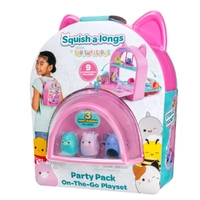 Squishmallows: Squish-a-longs Party Pack On the Go Playset SQAL0036