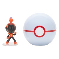 Pokemon Clip 'N' Go Charcadet Figurine + Premier Ball 95057