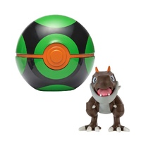 Pokemon Clip 'N' Go Tyrunt Figurine + Dusk Ball 95057