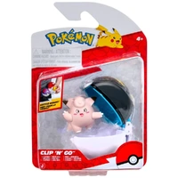 Pokemon Clip 'N' Go Clefairy Figurine + Moon Ball 95057