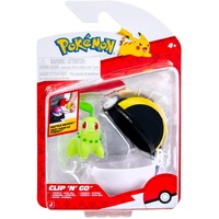 Pokemon Clip 'N' Go Chikorita Figurine + Ultra Ball 95057