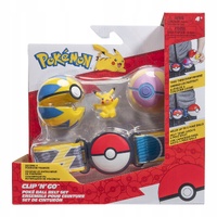 Pokemon Clip 'n' Go Pokeball Belt Set - Pikachu 97177