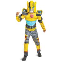 Disguise Transformers Bumblebee Dress Up Costume M (7-8)