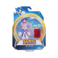 Sonic the Hedgehog 4" Figure & Accessory Wave 14 - Blaze with Sol Emerald 403834