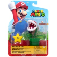 Nintendo Super Mario 4" Action Figure - Piranha Plant with Super Star 68518