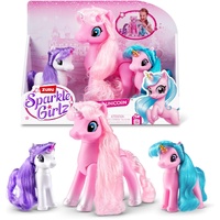 Zuru Sparkle Girlz Styling Unicorn 3 Pack AZT100373