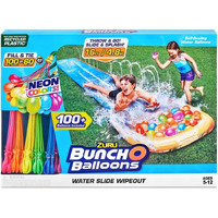 Bunch O Balloons Water Slide Wipeout with 100 Neon Water Balloons AZT56428