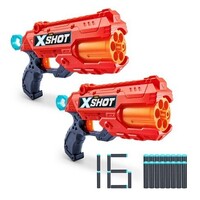 XSHOT Excel Reflex 6 Twin Pack with 16 Darts AZT36434