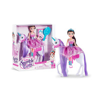 Sparkle Girlz 10" Princess Doll with Unicorn Horse Playset AZT10057