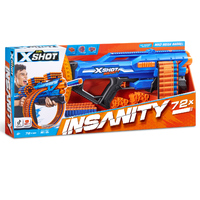 XSHOT Insanity Mega Barrel Includes 72 Darts AZT36609 **