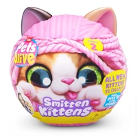 Zuru Pets Alive Smitten Kittens Interactive Plush Series 2 Assorted; One Supplied AZT9568