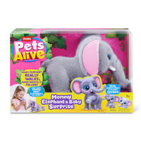 Pets Alive Mama Elephant & Baby Surprise AZT9570