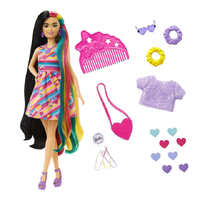 Barbie Totally Hair Heart-themed Doll Petite 8.5 Inch Hair 15 Accessories HCM90