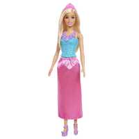 Barbie Dreamtopia Royal Doll, Blonde With Pink Skirt, Shoes And Hair Accessory HGR00