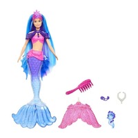 Barbie Mermaid Power Barbie Malibu Roberts Mermaid Doll Pet Accessories HHG51