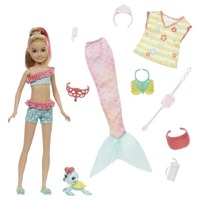Barbie Mermaid Power Stacie Doll With Mermaid Tail Pet & Accessories HHG54