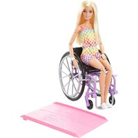 Barbie Fashionistas Doll With Wheelchair and Ramp HJT13