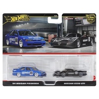 Hot Wheels Premium Car Culture 2 Pack - '94 Nissan Primera & Nissan R390 GT1 HBL96