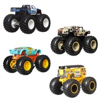 Hot Wheels Monster Trucks Alarm Squad 4 Pack MATHLT73