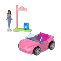Barbie Mini Barbieland Vehicle & Figure - Car MATHYF38