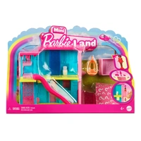 Barbie Mini Barbieland House -  Pink Straight Slide MATHYF44