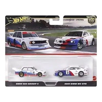 Hot Wheels Premium Car Culture 2 Pack - BMW 320 Group 5 & 2001 BMW M3 GTR HBL96