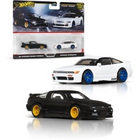Hot Wheels Premium Car Culture '96 Nissan 180SX Type X & Nissan SilEighty 2pk HBL96-956Q