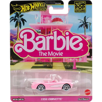 Hot Wheels Premium Pop Culture Barbie The Movie 1956 Corvette HXD63-956H
