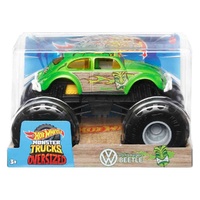Hot Wheels Monster Trucks Oversized Volkswagen Beetle Toy Vehicle FYJ83
