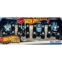 Hot Wheels Monster Trucks X(L) Ray 4 Pack MATHLT73
