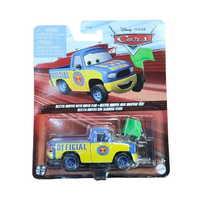 Disney Pixar Cars Diecast Singles 1:55 - Dexter Hoover With Green Flag DXV29